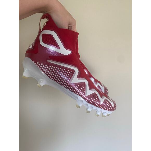 Adidas Freak Ultra 22 Boost Red White Football Cleats GY3040 Mens Size 10 - Picture 3 of 9